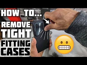 TUTORIAL: Easily Remove TIGHT•FIT Cases from your Smartphone | Without Breaking Them