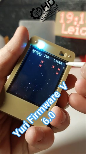 YURI Framework by HD Robotics ist fast perfekt, Code & Projekt folgen bald #YuriFirmware #ESP32