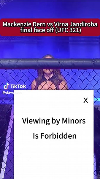 UFC 321: Mackenzie Dern's Final Weigh-In Ahead of Fight