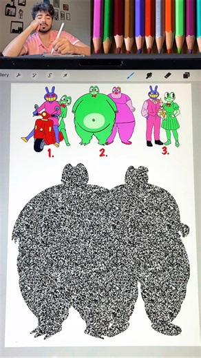 So Hoppy Ribbit Pixel Puzzle The Amazing Digital Circus #art#sohoppy #tadc