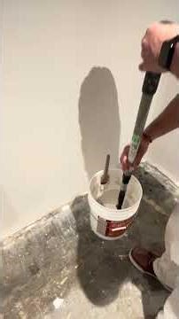 How to paint a wall with a roller