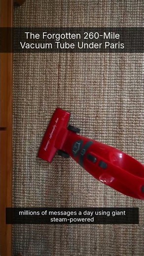 The Forgotten 260-Mile Vacuum Tube Under Paris