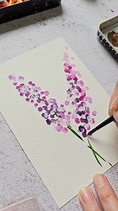 76K views · 549 reactions | A fun painting activity that you can also do with kids using q-tip  | Joly Poa Watercolorist | Facebook