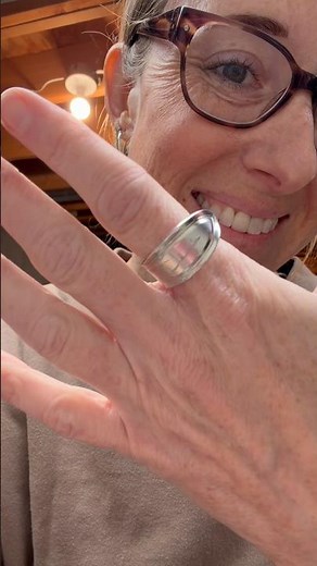 Making a spoon ring! #spoonring #spoon #ringbender #silverware #diy