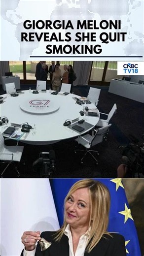 Giorgia Meloni’s Smoking Confession Becomes Talk Of G7 Summit | G7 Leaders Meeting | N18G
