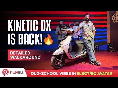 Kinetic DX In Electric Avatar || The Rebirth of The Iconic Scooter