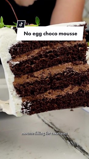 Decadent Chocolate Mousse Cake Filling Recipe