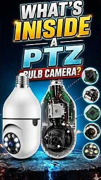 PTZ Bulb Camera Inside View Sach Kya Hai | Bulb Camera Ke Andar Kya Hota Hai #ptzcamera #viralshorts