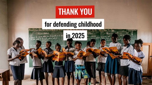 In 2025, Save the Children defended childhood wherever it was under threat. Through a year scored by conflict, cruelty and division, you incredible people chose to donate, campaign or partner up with us. You saw the harrowing headlines and refused to do the easy thing and look away. You joined the fight for childhood. This film proves that when children get what they deserve, they show time and time again they’re capable of extraordinary things. They prove childhood is always worth fighting for.