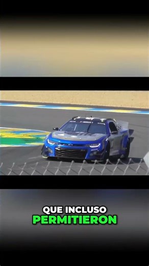 Blue Fury at Le Mans! The Camaro Unleashes Passion #shorts