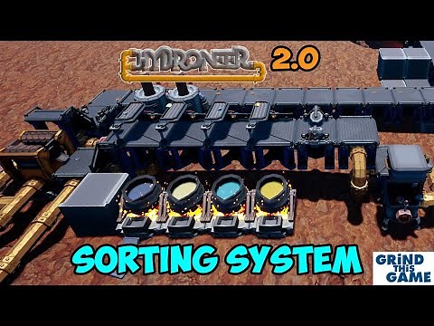 Setting Up A Full Conveyor Sorting System In Hydroneer 2.0