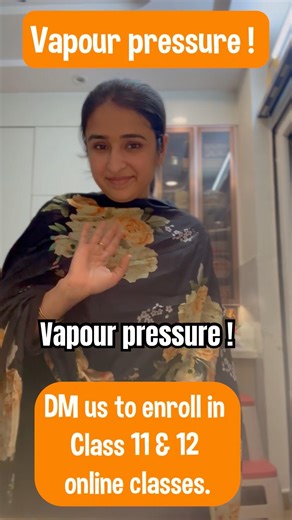 Vapour pressure explained in an easy way ! #science #shorts