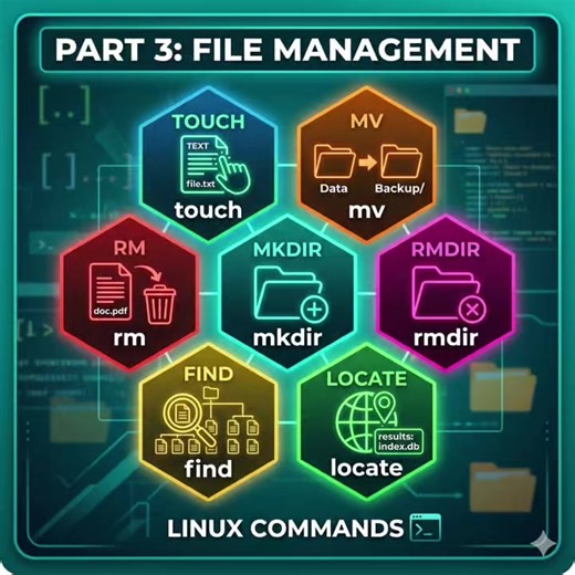 How to manage files using Kali commands. #linuxcommands #kalilinux #cybersecurity #learncybersecurity