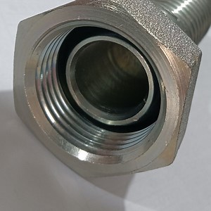 [Hot Item] Two-Piece Tube Pipe Straight Female Swivel Hydraulic Fitting Bsp Thread 22611 Connector