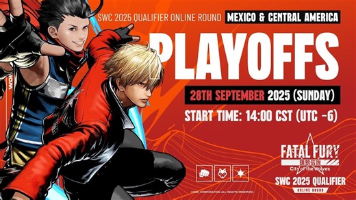 【COTW】(SWC2025名额赛)9.29 墨西哥&中美洲赛区 饿狼传说群狼之城项目 线上赛 八强对决！