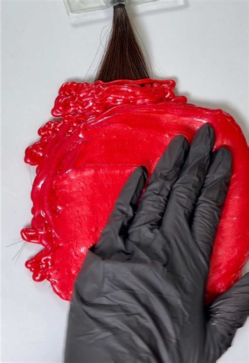 Bright Red Hair Dye from Brown Without Bleach