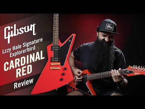 THIS GUITAR IS BUILT FOR THRASH METAL! Gibson Lzzy Hale Explorerbird Electric Guitar Demo