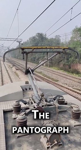 How Do Electric Trains Work? 🚆⚡ #Short