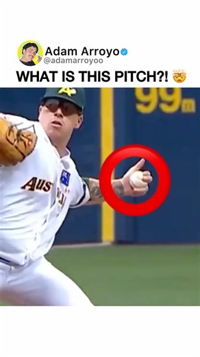 WHAT DID HE JUST THROW?! 😳⚾