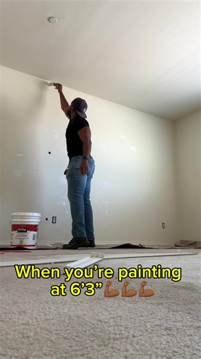 The Challenges of Painting at 6'3