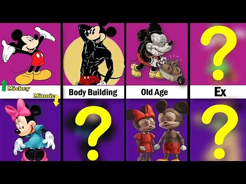 Mickey Mouse Vs Minnie Mouse Comparison