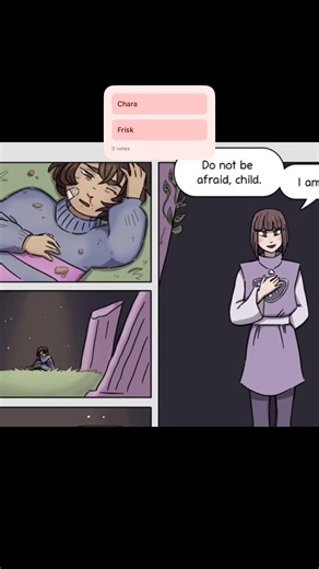 Chara Undertale comic dub #comics #undertale #chara #charadreemurr #undertaleau #frisk #fyp #fypシ #a