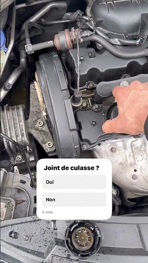 Joint de culasse ou pas ? #automobile #conseilsauto #mechanic #repair #mecanicien #smartphone #diy