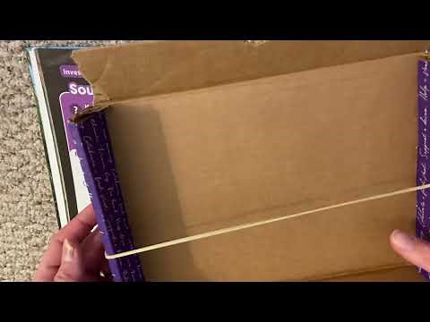 Science: Sound Rubber Band Experiment pg 6-7