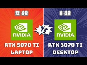 RTX 5070 Ti Laptop vs RTX 3070 Ti Desktop – Gaming & Productivity (1080p, 2K, 4K) | Which One Wins?