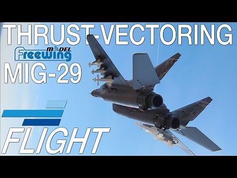 Thrust Vectoring with the Freewing MiG-29 EDF Jet - Motion RC
