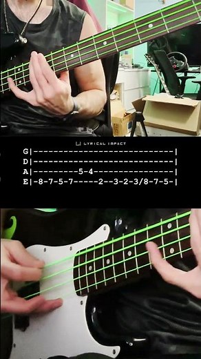 Nirvana - Lounge Act (bass lesson + tabs)