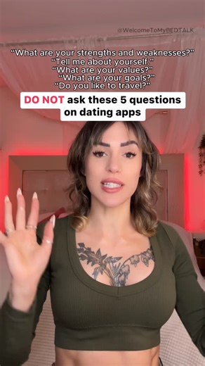 Tillie Chantal - Dating Strategist on Instagram: "Do not ask your crush these 5 questions, instead try these: 💙 💙 Comment “THRIVE” to work with me and I’ll get you un-stuck in your love life 💘 Follow @WelcomeToMyBEDTALK for daily dating / bedroom tips. 💙 💙 💙 #5: If you had to spend a year in another country, where would you pick? It’s a way more interesting question than just asking, “Do you like to travel?”—because, let’s be real, everyone’s gonna say yes to that. This version actually ma