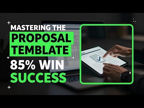 Proposal Template Winning Government Contracts at 85% Rate