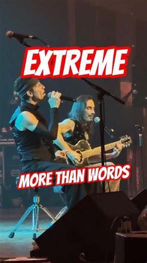 MORE THAN WORDS LIVE IN BRAZIL #extreme #morethanwords #nunobettencourt #garycherone #vozeviolao
