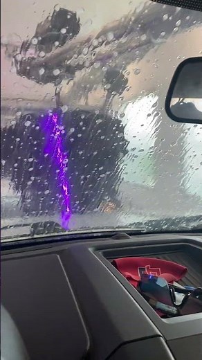 Drive thru car wash