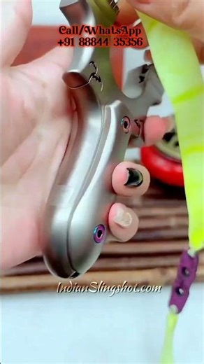 Premium Bat-Design Stainless Steel Slingshot Frame | Smooth Grip & Stylish Build 🔥