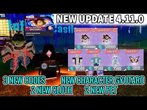 Demon Soul Simulator | New Update 4.11.0 | New Character Gyutaro | 3 New Codes Demon Soul Simulator