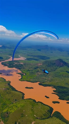 A tropical climb with @jonas_horacek in Brazil @officialparaglidingworldcup Video by @adrienraisson #flyozone | OZONE Paragliders
