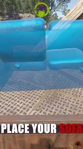 😨 RUST - Crazy Sofa Glitch (Kill Through Roof) 😨 #rust #rustgame #rusttok #rustclips #rustbug #rustglitch #rusttips #bug #viral #rusthighlights #wow