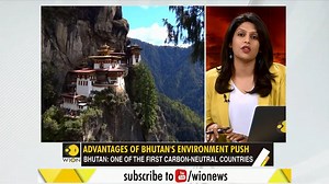 #Bhutan measures its economy through 'Gross National Happiness'. It's carbon-negative meaning it absorbs more carbon than it produces every year. In contrast, toxic air clouds many Indian cities & environmental issues are leading to a public health crisis. Palki S Upadhyay summarises | WION