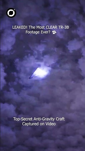 TR-3B Black Manta: Shocking Triangular UFO Finally Caught on Camera #shortsfeed #alien #uap