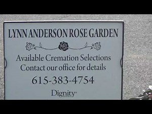 Lynn Anderson Memorial Gardens: Woodlawn Cemetery - Nashville, TN - Final Resting Places