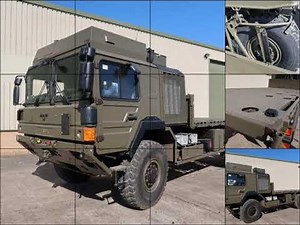 Mod Surplus MAN HX60 18 330 Flatbed Truck