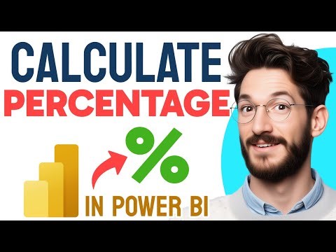 How to CALCULATE PERCENTAGE in Power BI (Step by Step) 2025