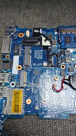 Hp laptop motherboard repair done #laptop Water damage repair and clean 💯🌺💐👍🙏 #laptoprepair #tablet