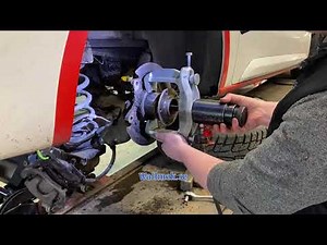 Wheel bearing change/hjullagerbyte Citroën Jumpy