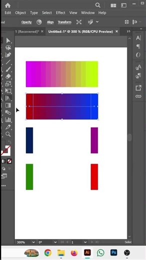 Adobe illustrator 2024 - Tips for creating Gradient color palettes using the Blend Tool #tutorial