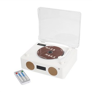 [Hot Item] Vinyl Record CD Player Portable Antique Phonograph Multi-Functional Bluetooth Speaker