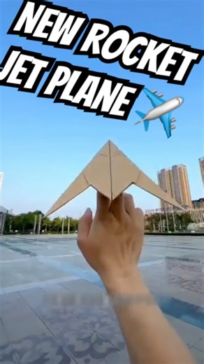 How to make homemade origami Jet plane#paper #origami #diy #craft #craftideas #diycraft #shorts