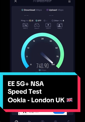 EE 5G Speed Test in London: Fastest Network Results